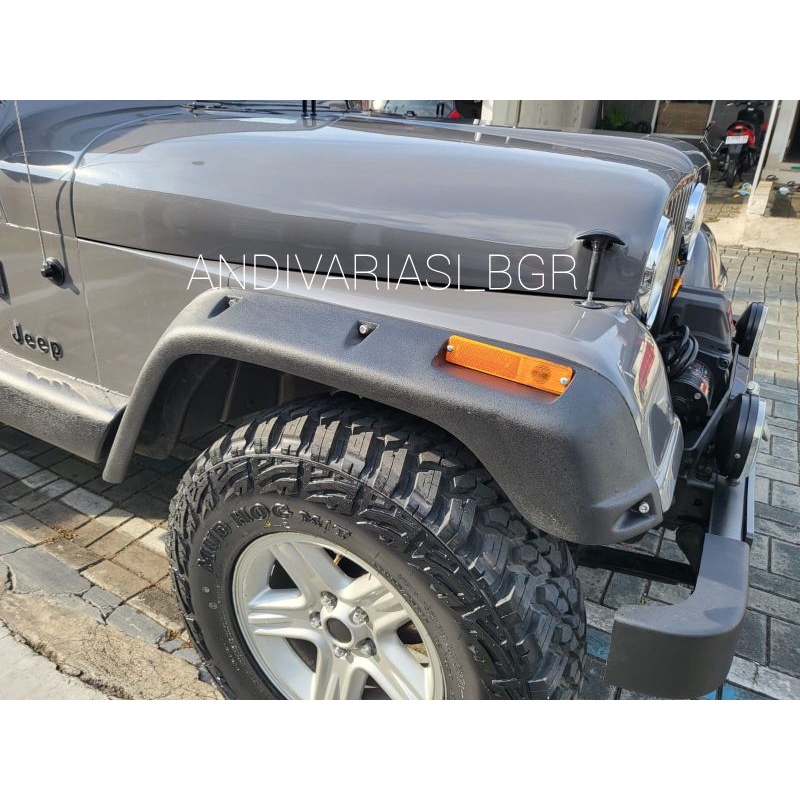 Jual Over fender JEEP CJ7 model baut variasi Shopee Indonesia