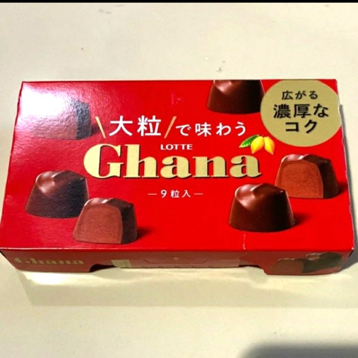 Jual Lotte Ghana Chocolate Japan Shopee Indonesia