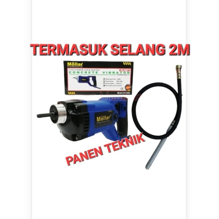 Jual MOLLAR MESIN VIBRATOR CONCRETE COR BETON SEMEN LISTRIK ELEKTRIK