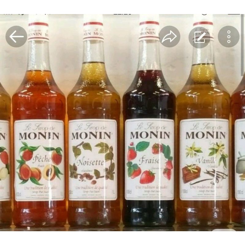 Jual monin 1L | Shopee Indonesia