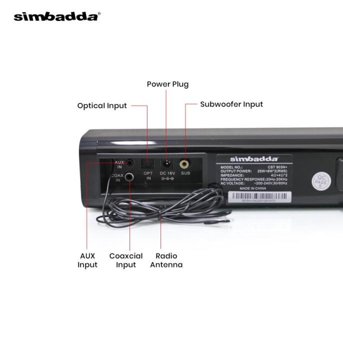Simbadda sales cst 903