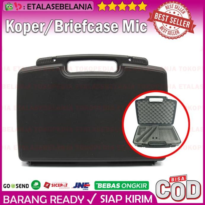 Jual KOPER MIKROPON KOTAK MIKROPON MICROPHONE BRIEFCASE BY KREZT