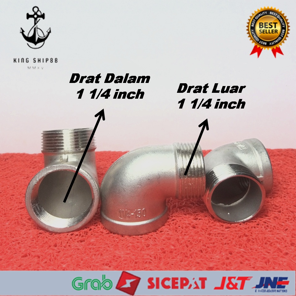 Jual Street Elbow Stainless Ss Shopee Indonesia