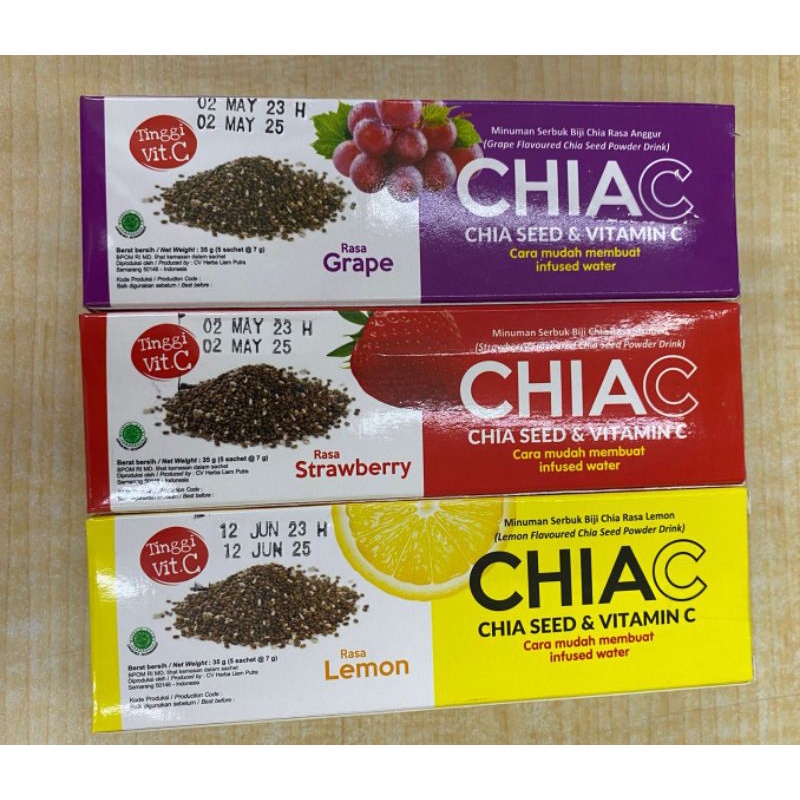 Jual ChiaC/Chia Seed & Vitamin C Shopee Indonesia