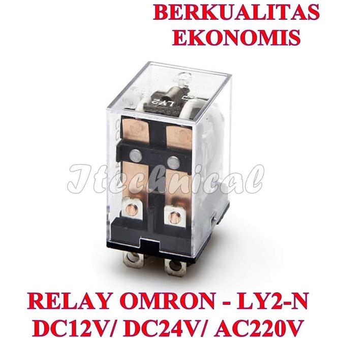 Jual [PROMO DH8I] RELAY LY2 12V OMRON / RELAY LY2N 24V OMR / RELAY LY2 ...