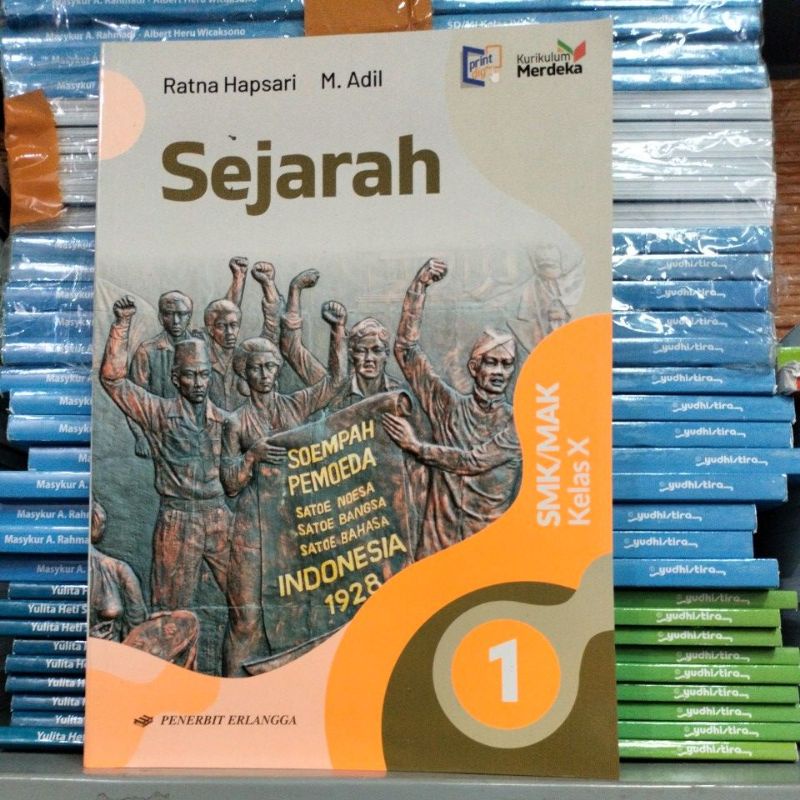 Jual Sejarah Kelas 10 SMK Penerbit Erlangga Kurikulum Merdeka | Shopee ...