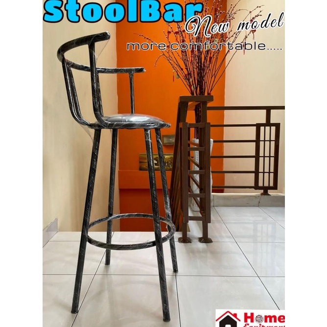 Jual Kursi Mini Bar Stool Bar Kursi Cafe Kursi Counter Kokoh Nyaman Shopee Indonesia