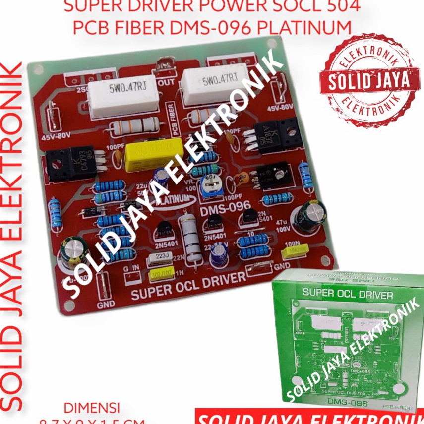 Jual Best produk DRIVER POWER SUPER OCL 504 POWER SOCL POWER AMPLIFIER
