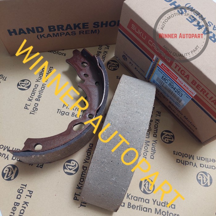 Jual Kampas Rem Tangan Ps Canter Hand Brake Shoe Ps Turbo Ps