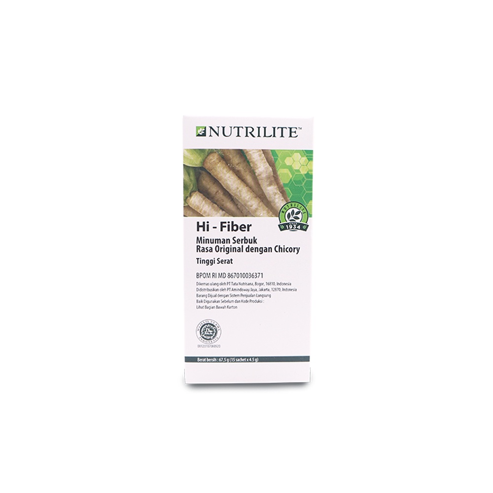 Jual Nutrilite Hi Fiber Powder 15 Sachet AMWAY ORIGINAL Shopee
