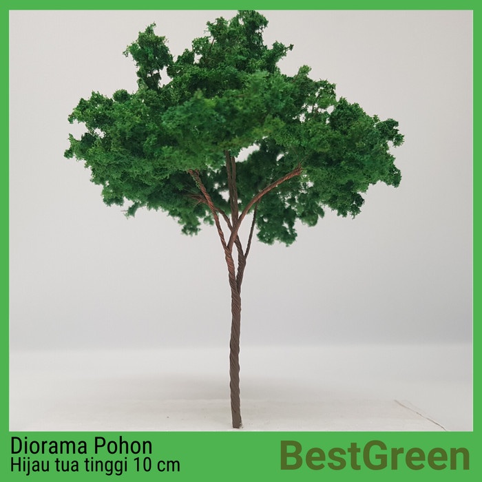 Jual Miniatur Maket Pohon Rindang Diorama Arsitek Tinggi 10 Cm Shopee