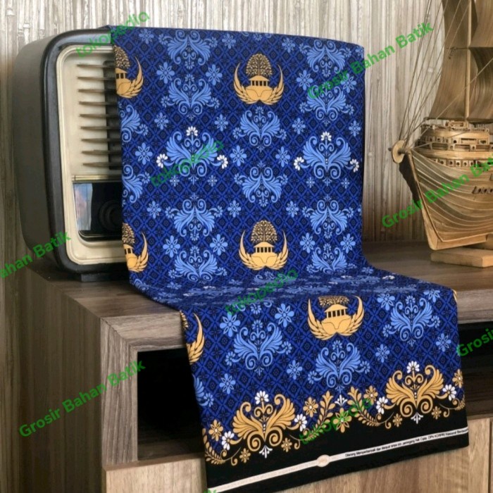 Jual Bahan Kain Seragam Korpri Bahan Katun 50S, Meteran | Shopee Indonesia