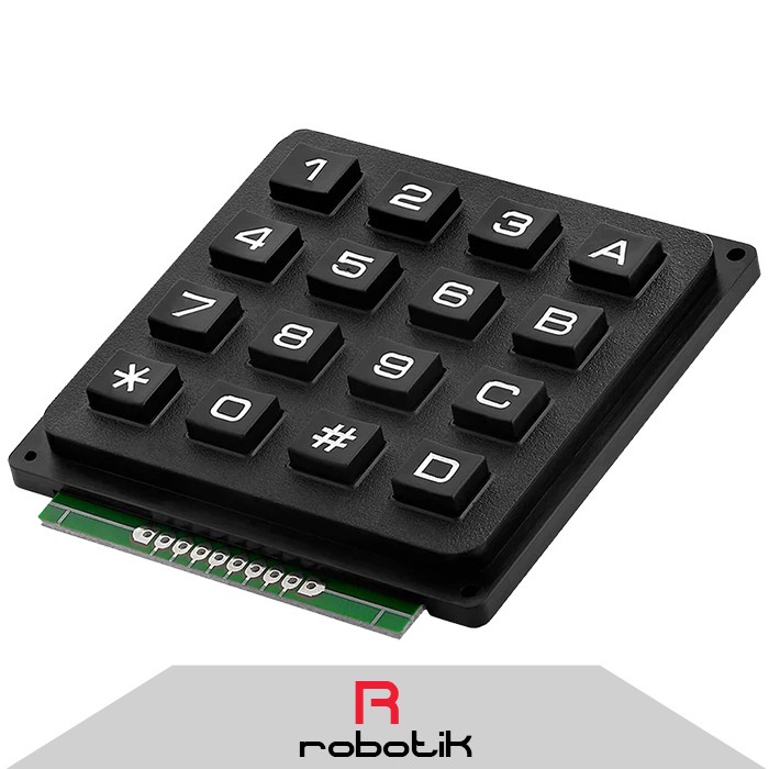 Jual Keypad 4X4 Hard Keypad Keyboard Matrix Numeric 10P Pertamini ...