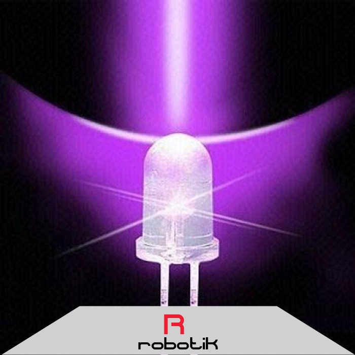 Jual LED 5MM UV ULTRAVIOLET UNGU Detektor Uang Palsu Jebakan Nyamuk ...