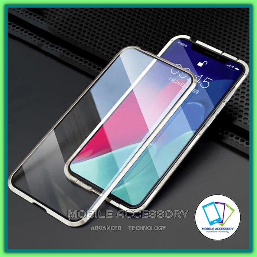 Jual Hardcase Magnet Xiaomi Redmi 10A Sisi Depan Belakang Kaca