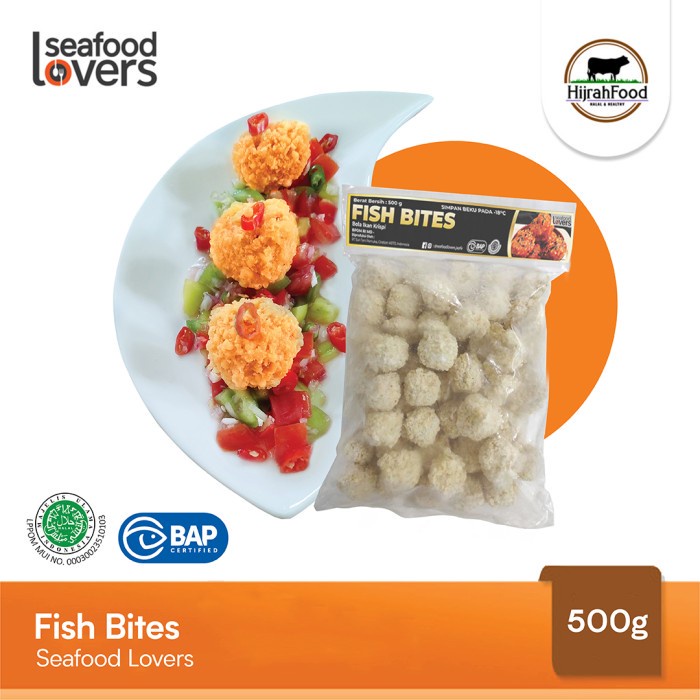 Jual Seafood Lovers Tempura Bola Ikan Krispi Crispy Tilapia Fish