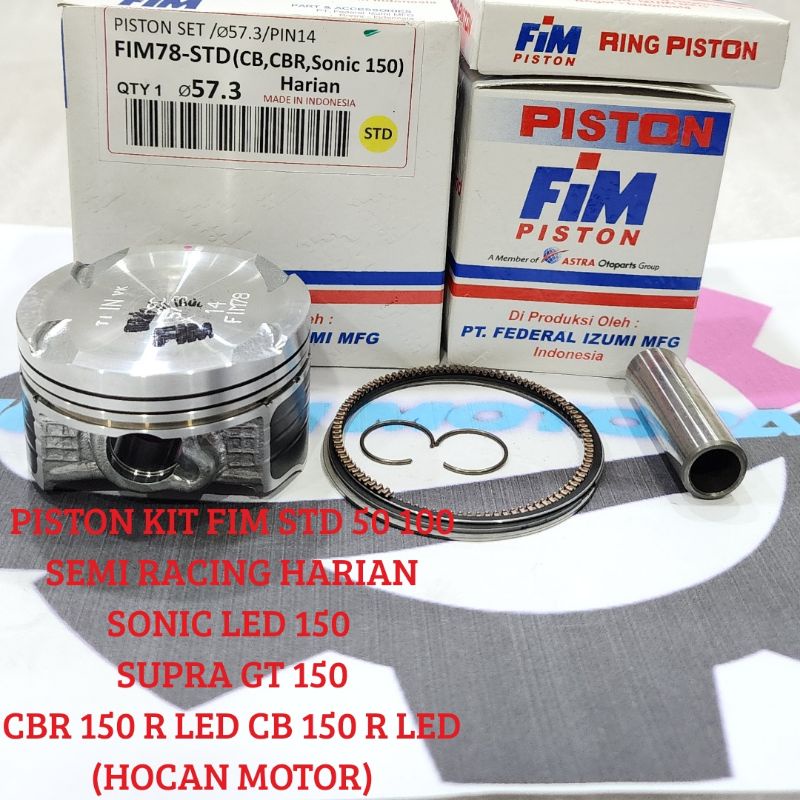 Jual PISTON KIT FIM SEHER HONDA