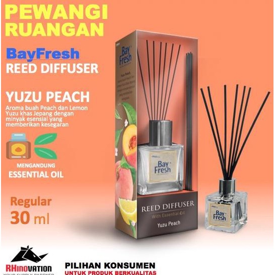 Jual Promo Bayfresh Reed Diffuser Device Pengharum Ruangan Yuzu Peach