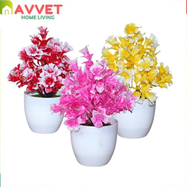 Jual Promo Avvet Ornamen Tanaman Bunga Lonceng Bunga Plastik Dekorasi Pot Shopee Indonesia