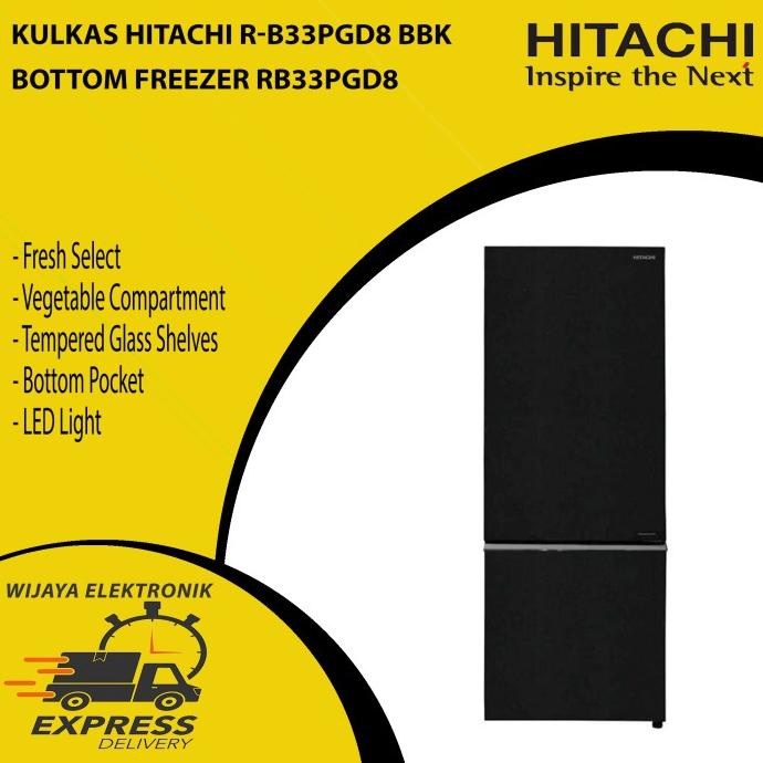 Jual Kulkas Hitachi Pintu R B Pgd Bsl L Bottom Freezer Rb Pgd Shopee Indonesia