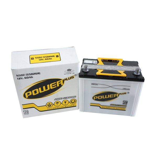 Jual AKi Mobil N50Z Powerplus -Aki Colt Diesel Toyota Dyna Fuso Bison