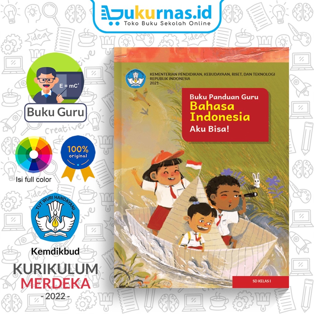 Jual Buku Panduan Guru Bahasa Indonesia : Aku Bisa! SD/MI Kelas 1 ...