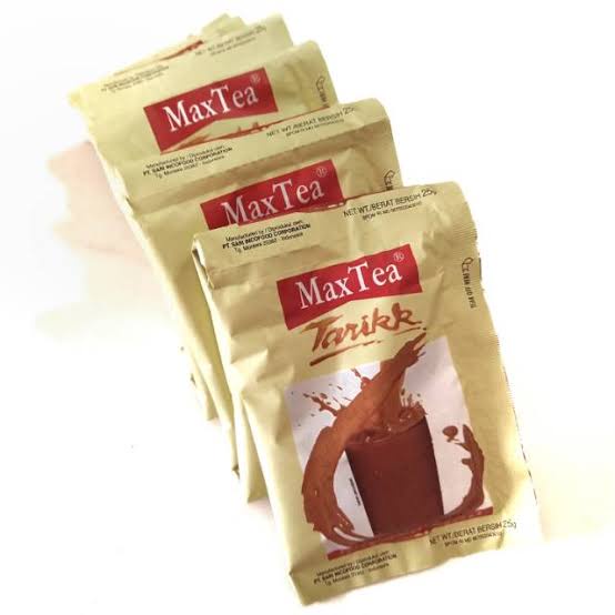 Jual Maxtea Teh Tarik 1 Renceng isi 10 Sachet @25gr Max Tea | Shopee ...