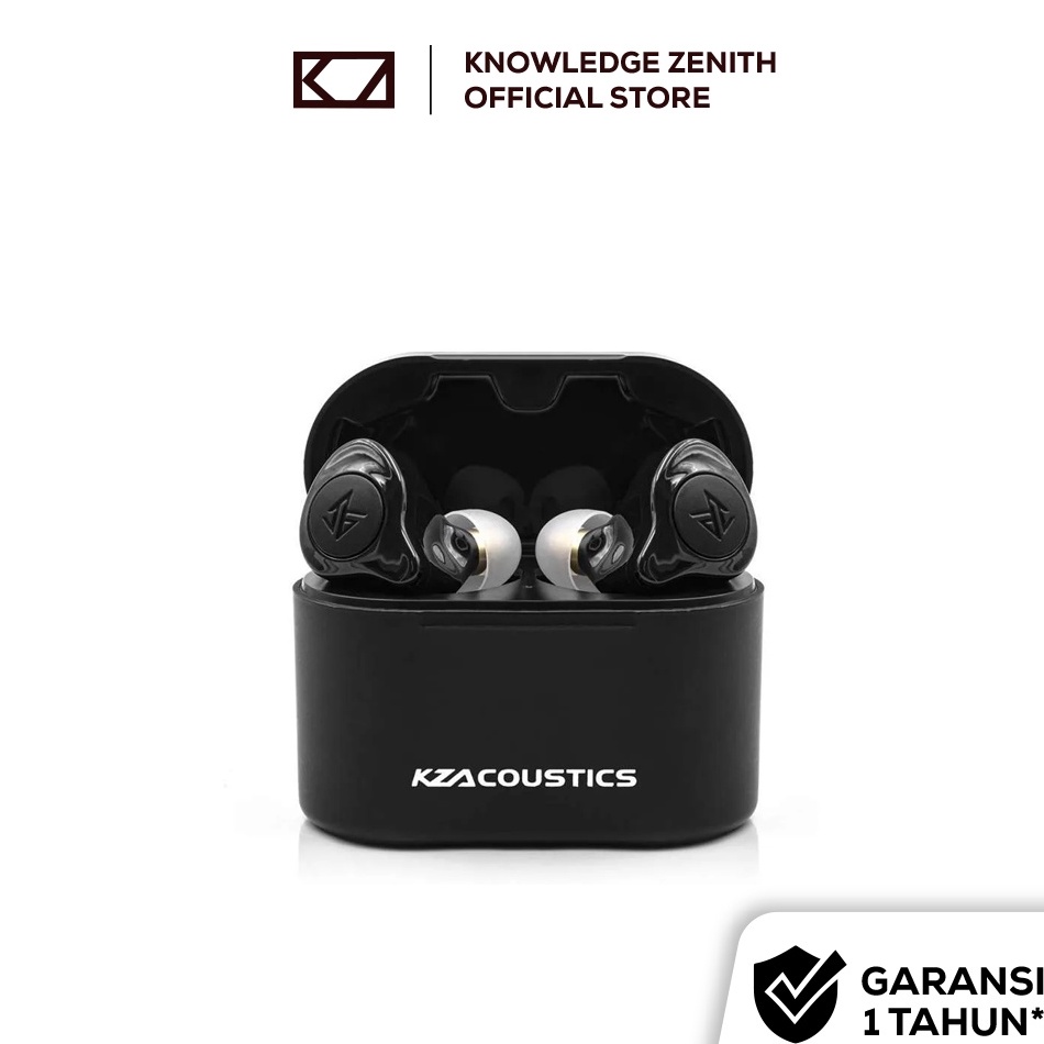 TERMURAH KZ S2 Knowledge Zenith Hybrid TWS Headset Bluetooth with Gaming Mode Earphone