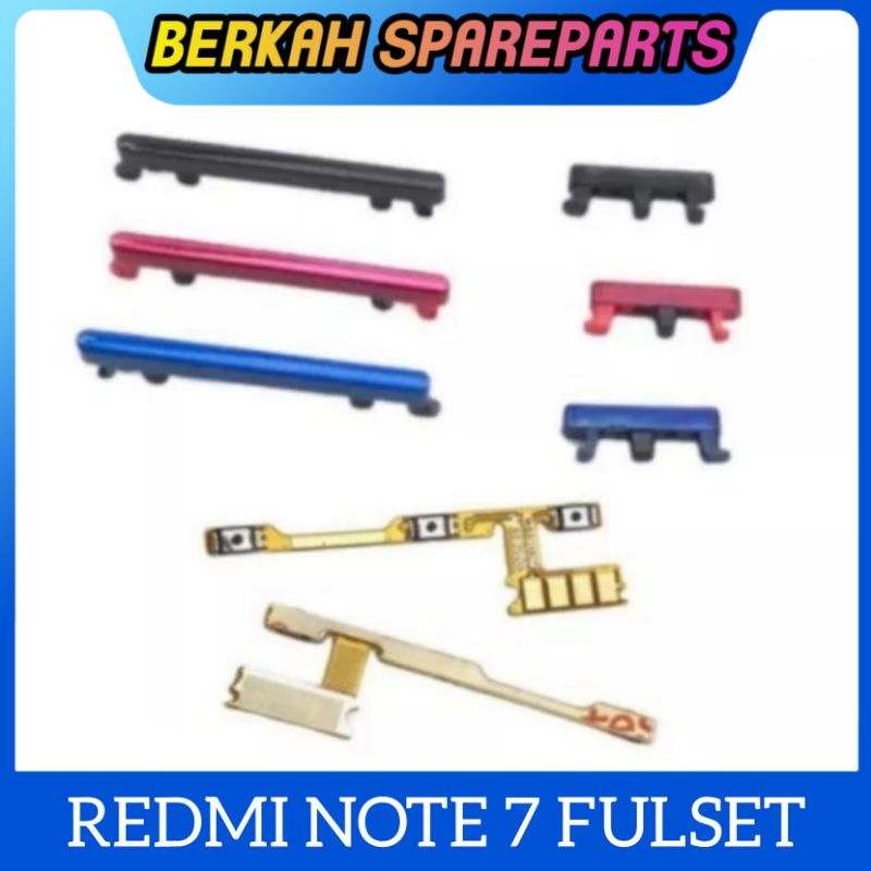 Jual Flexibel+Tombol luar On off Volume Xiaomi redmi note 7 / note 7 ...