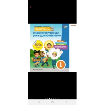 Jual Buping Buku Tematik Ppkn Kelas Mi Sd Penerbit Erlangga Shopee Indonesia