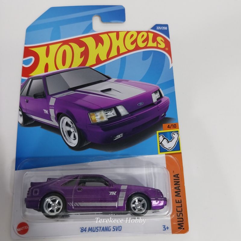 Jual Hot Wheels '84 Mustang SVO TH$ [super Treasure Hunt] | Shopee