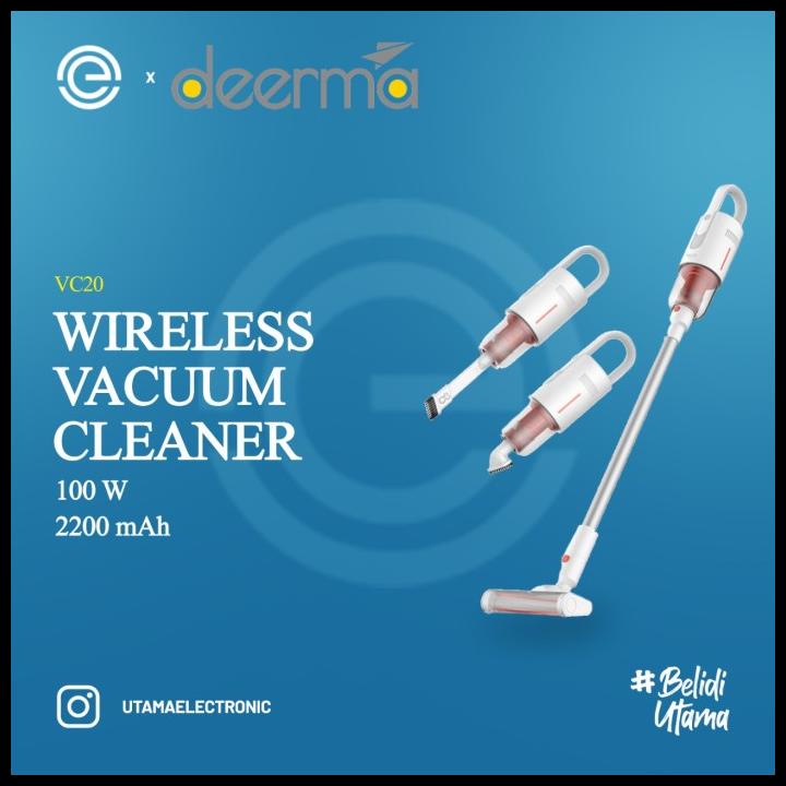 Jual Deerma Wireless Vacuum Cleaner Vc20 Shopee Indonesia