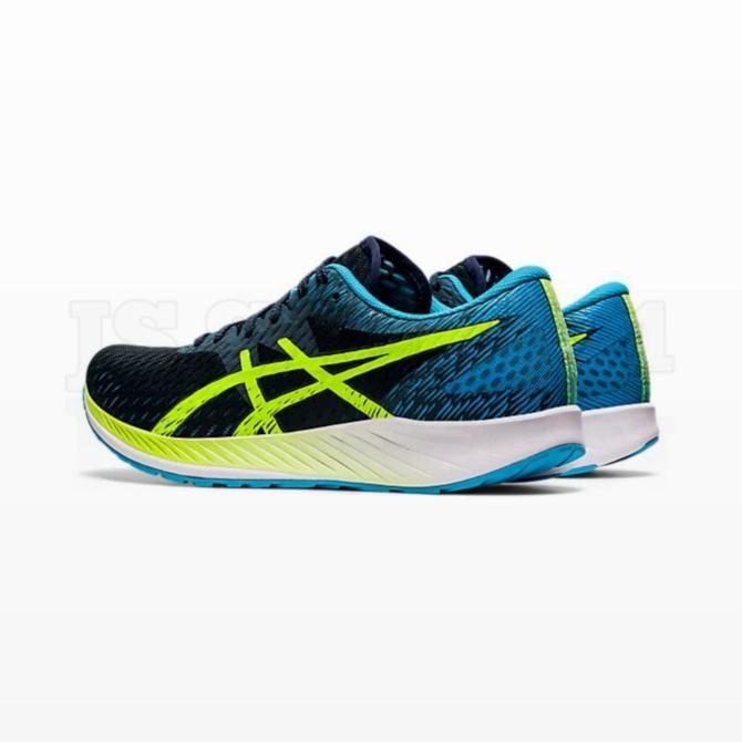 Jual ASICS HYPER SPEED MEN'S RUNNING SHOES FRENCH BLUE/HAZARD GREEN Shopee Indonesia