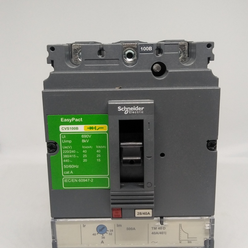 Jual Schneider LV510303 Easypact CVS CVS100B TM40D circuit breaker 3P ...