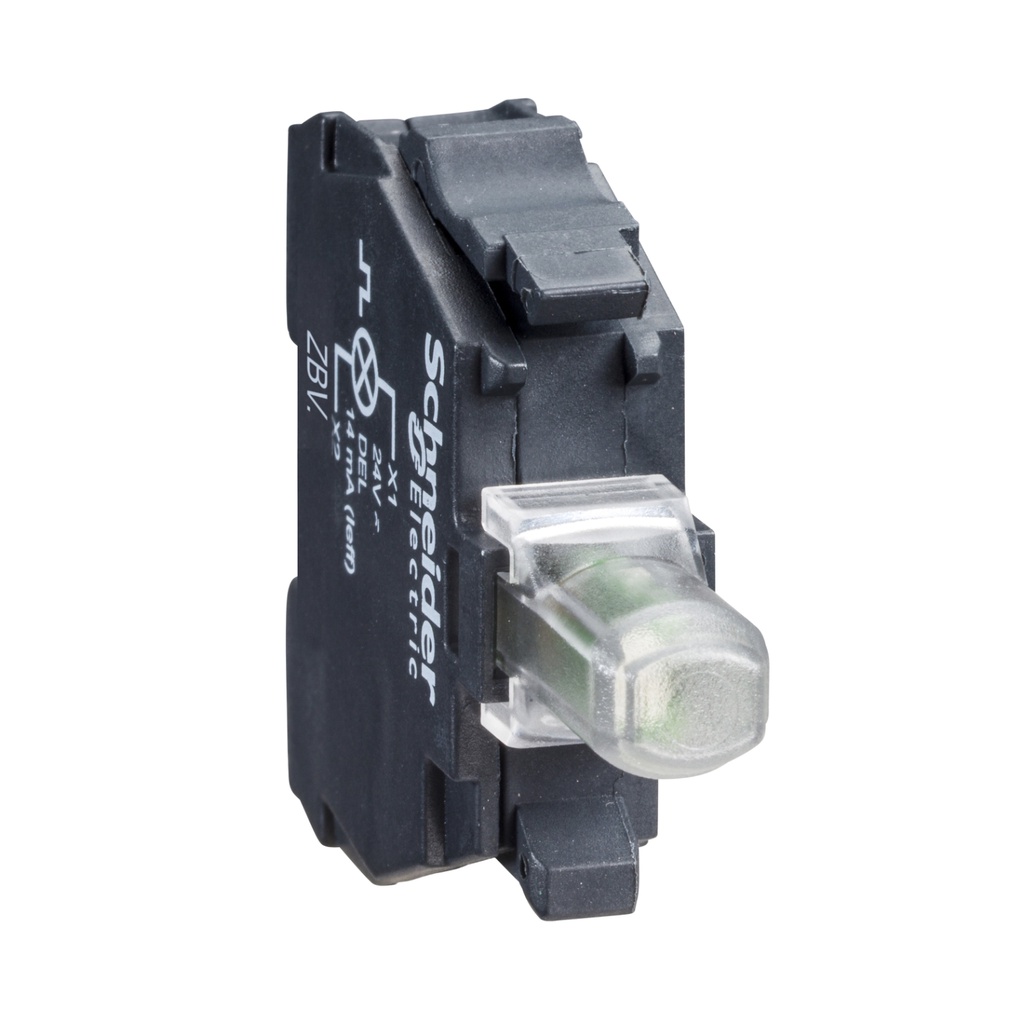 Jual Schneider ZBVM5 Light Block Orange, 22, LED 240v Screw Clamp ...