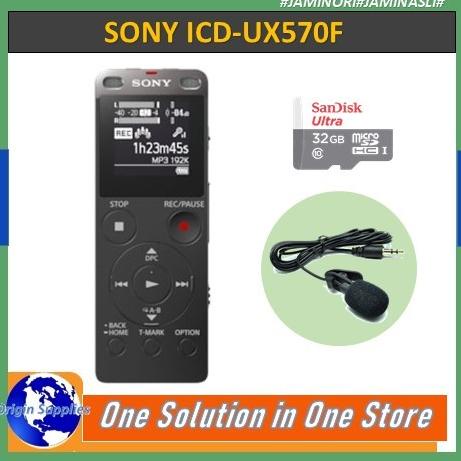 Jual Sony Icd Ux Stereo Digital Voice Recorder Original Shopee