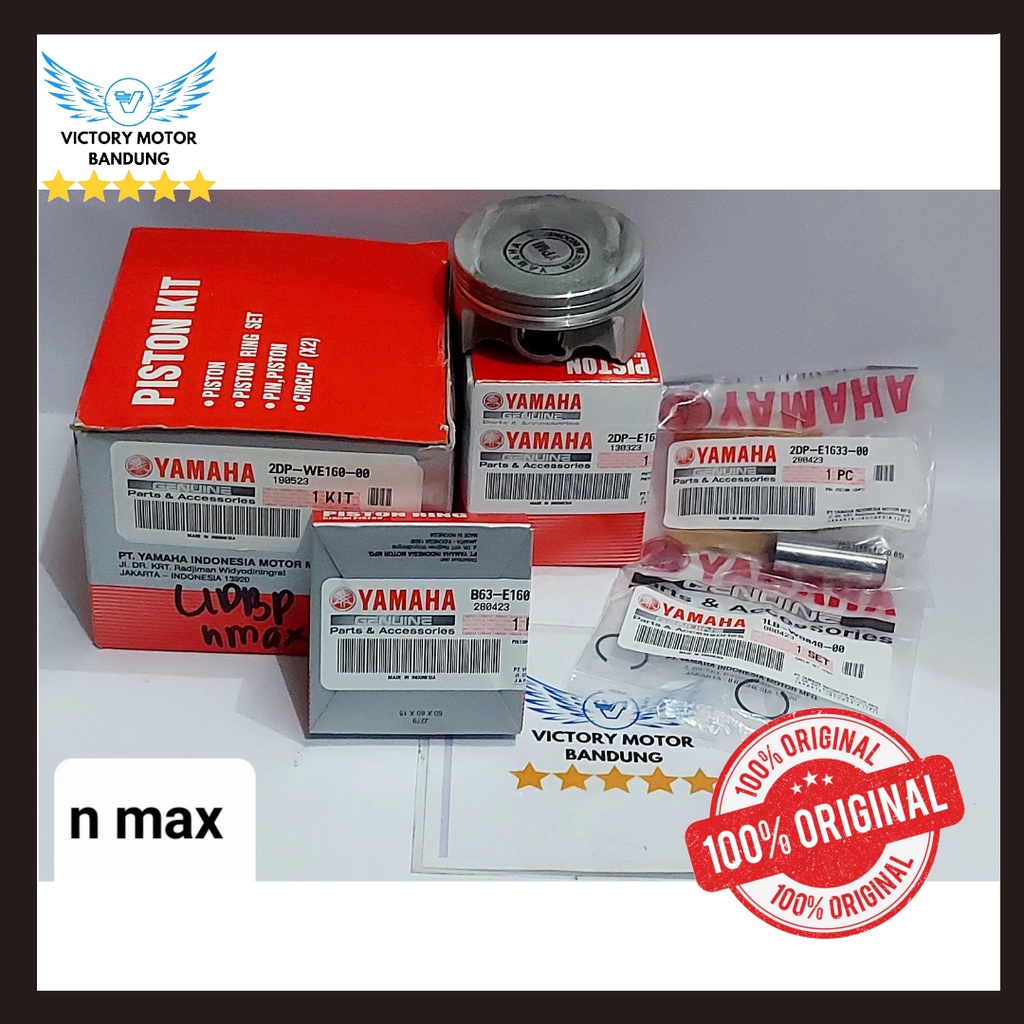 Jual Seher Kit Piston Kit Ori Yamaha Nmax N max Aerox 155 std Jaminan
