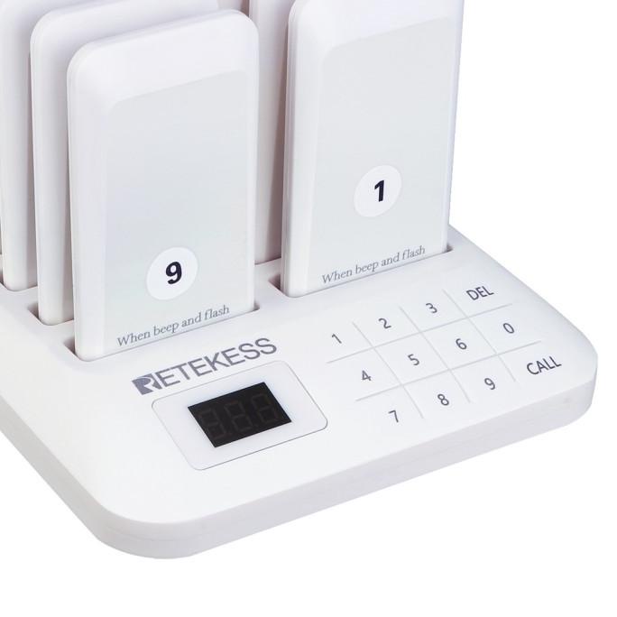 Jual Wireless Calling Waiting System Restaurant Pager Bel Bell Wireless ...