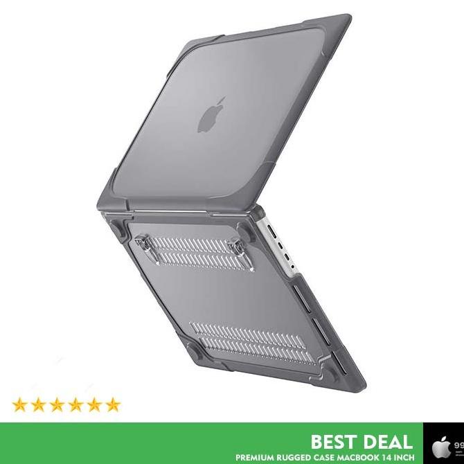 Jual Premium Rugged Case Macbook Pro 14 Inch M1 Pro 2021 [A2442] Mbp ...