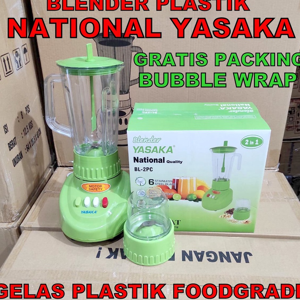 Jual - GROSIR BLENDER PLASTIK YASAKA NATIONAL QUALITY, BLENDER TABUNG