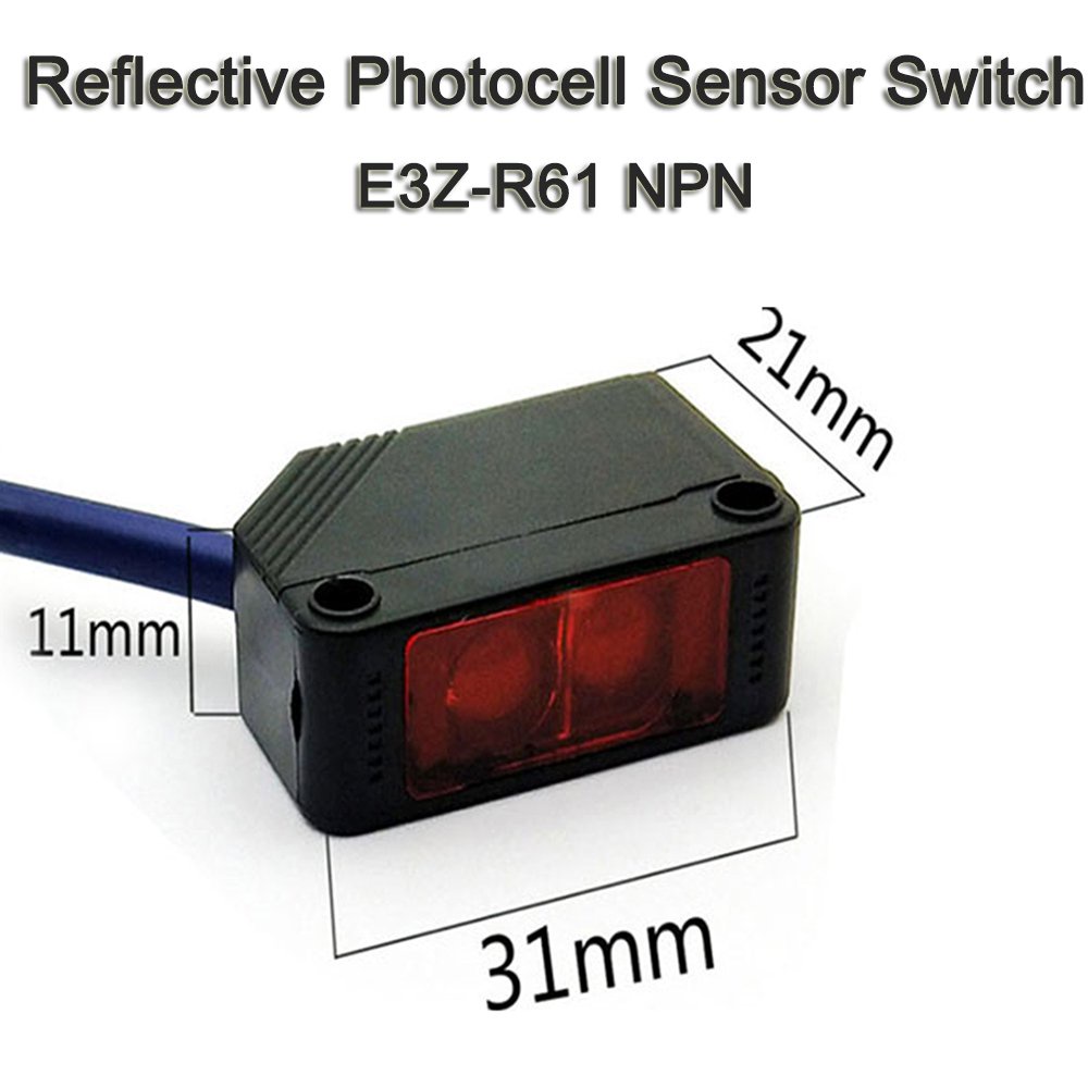 Jual &E3Z-R61 NPN 12V~24VDC MAX 2.5M detection automation control IR ...