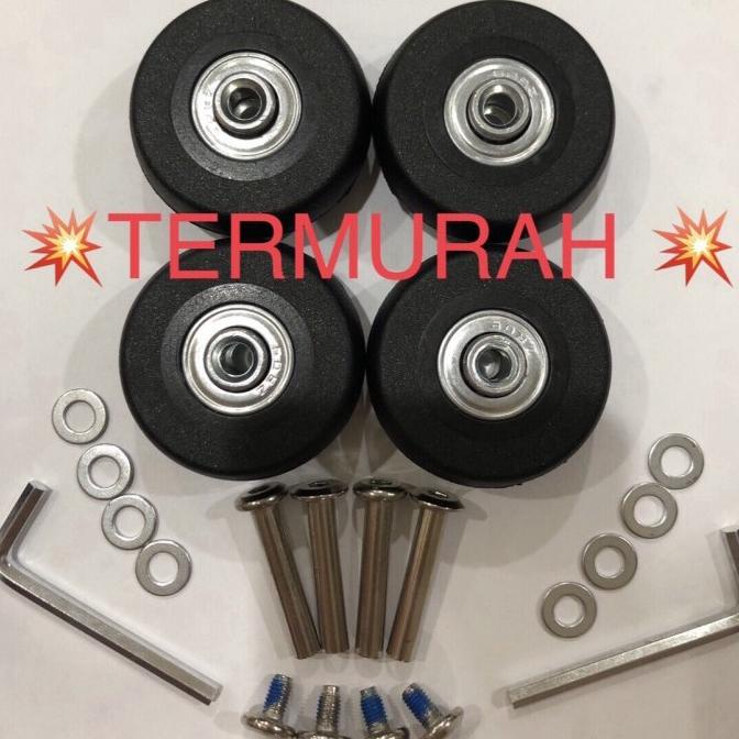 Jual Roomdesign.Id 4 Pcs Roda Koper Pengganti Replacement Luggage Wheel ...