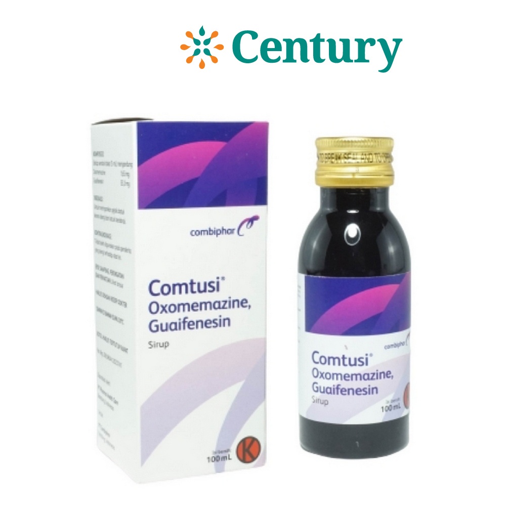 Jual Comtusi Syrup 100 Ml Oxememazine Sguaiafenesin Batuk Berdahak