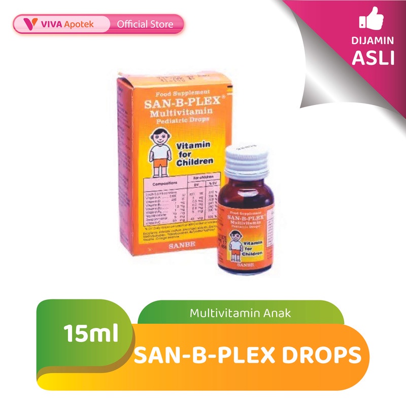 Jual San-B-Plex Drops (15 Ml) | Shopee Indonesia