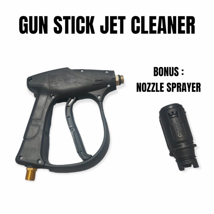 Jual GUN SEMPROTAN JET CLEANER BONUS NOZZLE SPRAYER | Shopee Indonesia