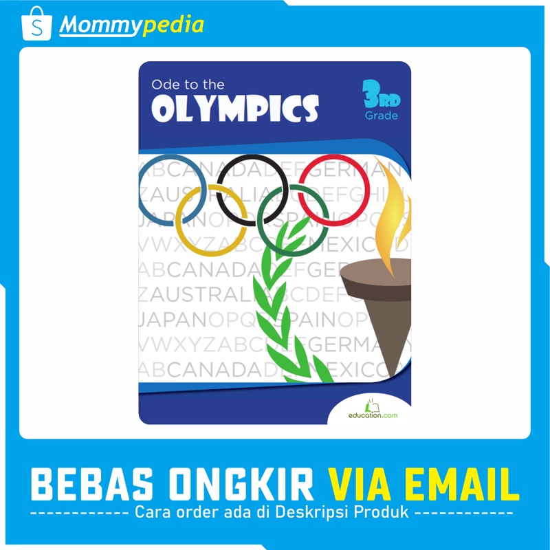 Jual kumon 3rd grade kelas 3 sd ode to the olympics shopee indonesia