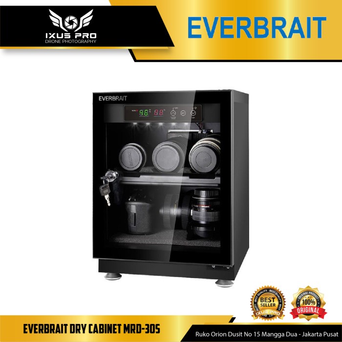 Jual Everbrait Dry Cabinet Mrd-30S - Dry Cabinet / Dry Box Kamera 30L ...
