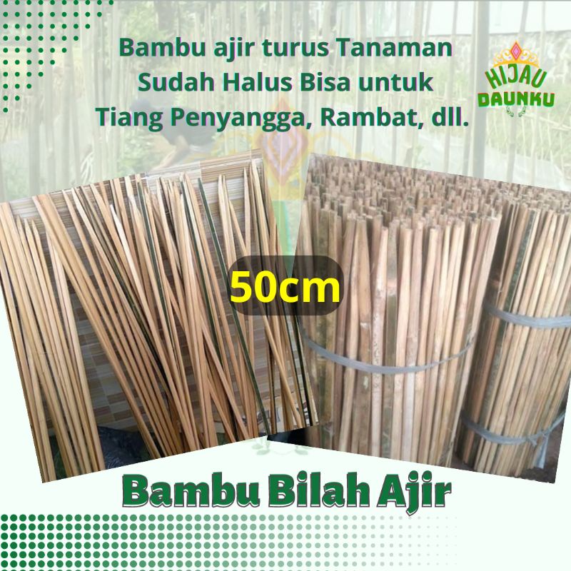 Jual Bambu Bilah Ajir Turus Penyanggah Kebun Tiang Tanaman Rambat Sudah ...