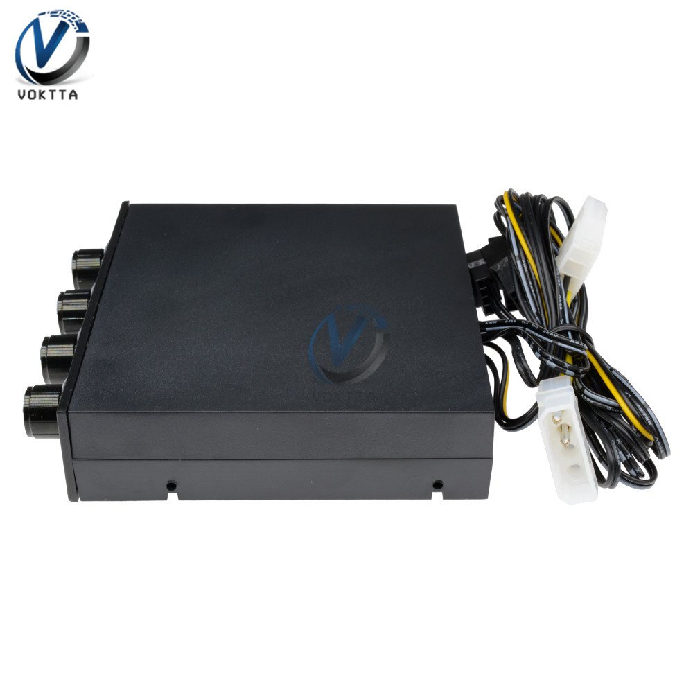 Jual &3.5 Inch 4 Channel Cooler Fan Speed Controller Computer Chassis ...