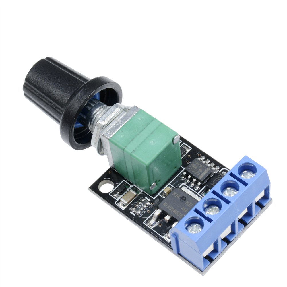 Jual &3A 5V-15V DC Motor Speed Control PWM Potentiometer Governor ...